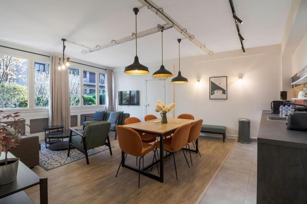 Brand New Flat For 8 People, 3 Bedrooms ปารีส ภายนอก รูปภาพ