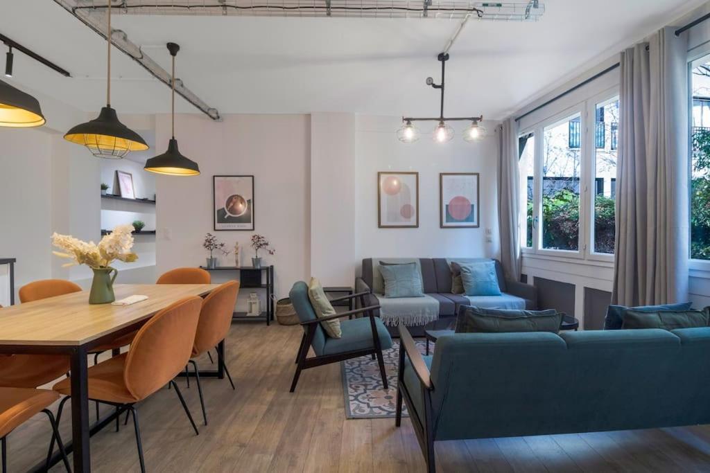 Brand New Flat For 8 People, 3 Bedrooms ปารีส ภายนอก รูปภาพ